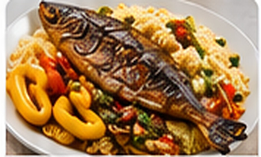 Attiéké poisson 