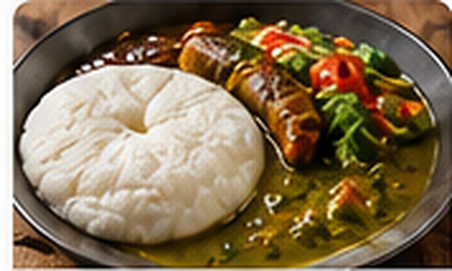 Placali sauce gombo